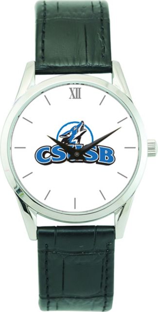 CSI Men's Stainless Steel Wristwatch  (Gift Boxed) Color Medallion Withhite Background - ONLINE ONLY