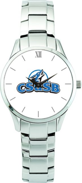CSI Men's Stainless Steel Wristwatch  (Gift Boxed) Color Medallion Withhite Background - ONLINE ONLY