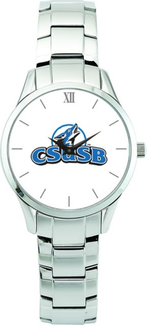 CSI Women's Stainless Steel Wristwatch (Gift Boxed) With  Color Medallion - ONLINE ONLY