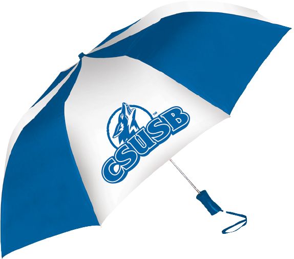 California State University San Bernardino Coyotes 48" Two Tone Automatic Umbrella