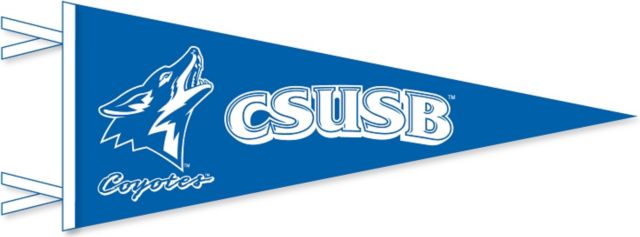 California State University San Bernardino Coyotes 6'' x 15'' Pennant ...