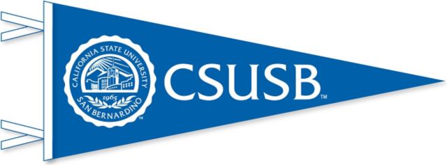 California State University San Bernardino 6'' x 15'' Pennant ...