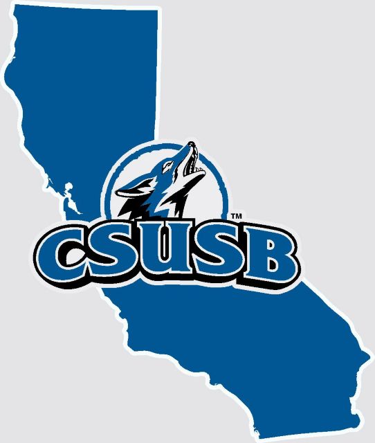 California State University San Bernardino Coyotes State Decal