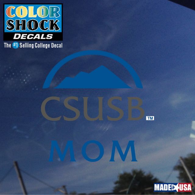 CSUSB Mom Decal