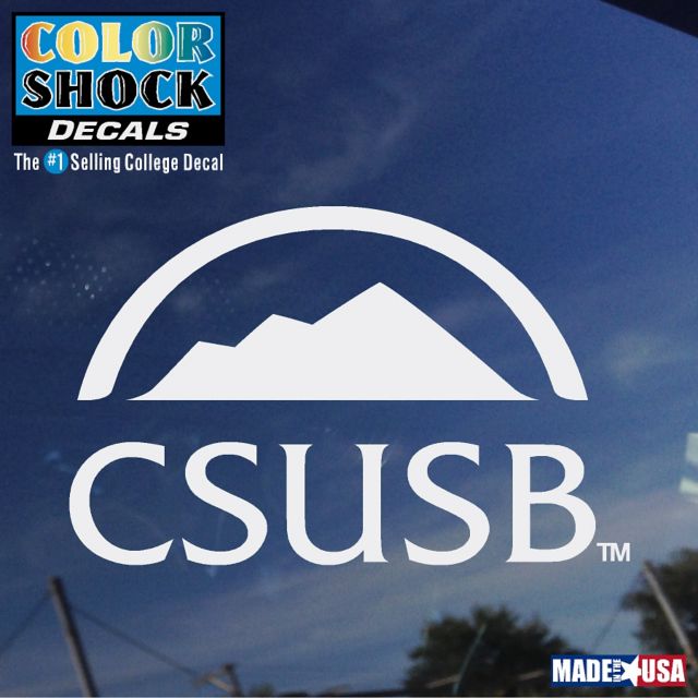 CSUSB Decal