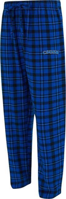 California State University San Bernardino Flannel Pants
