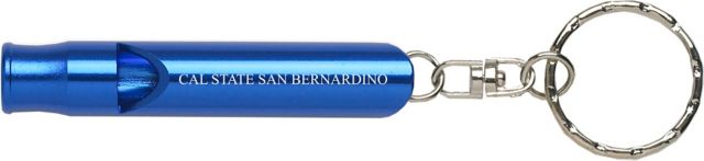 California State University San Bernardino Whistle Keychain