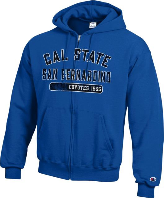 California State University San Bernardino Coyotes Full-Zip Hooded Sweatshirt