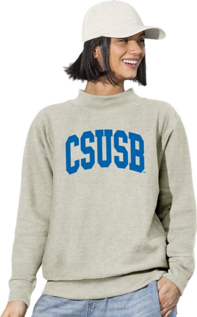 California State University San Bernardino Women's Mockneck Sweatshirt