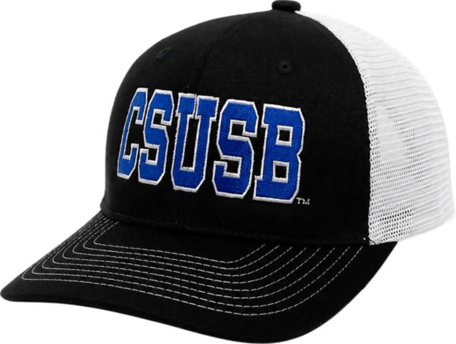 California State University San Bernardino Structured Mesh Snapback Cap