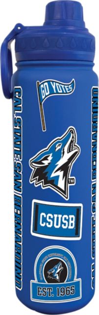 California State University San Bernardino 24 oz. Full Wrap Bottle