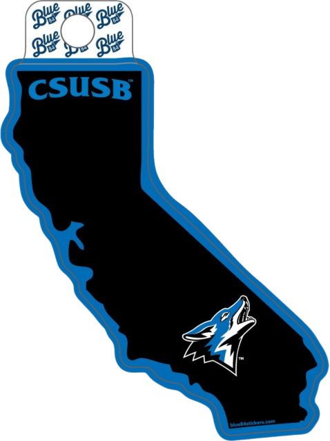 California State University San Bernardino Full Size Sticker