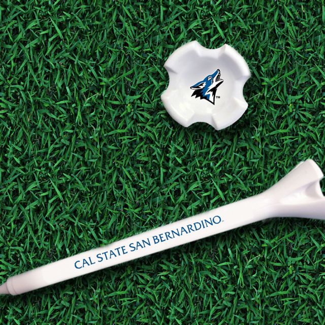 California State University San Bernardino Coyotes Golf Tees 10-Pack