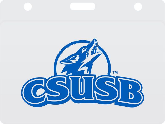 California State University San Bernardino Thumbnotch Card Guard