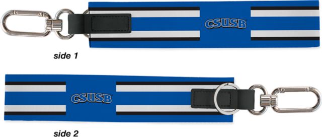 California State University San Bernardino Carabiner Strap Keychain