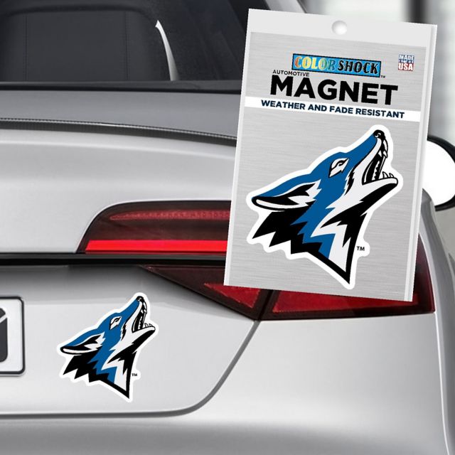 California State University San Bernardino 6x6 Coyotes Magnet