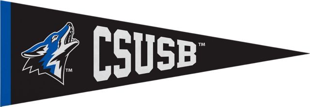 California State University San Bernardino Coyotes 5x15 Pennant