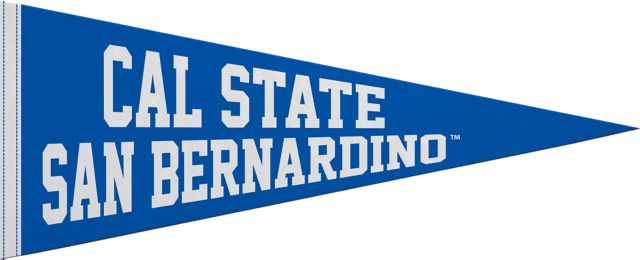 California State University San Bernardino 12x30 Pennant