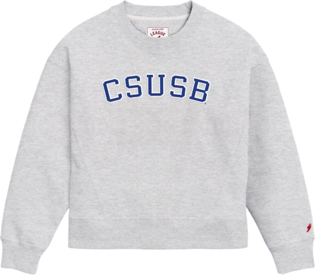 California State University San Bernardino Women's Boxy Crewneck Sweatshirt