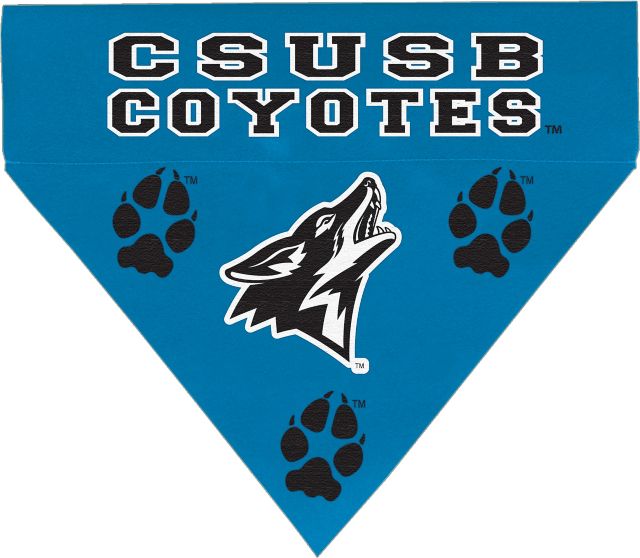 California State University San Bernardino Coyotes Pet Bandanna