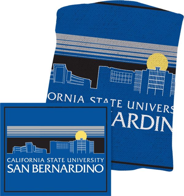 California State University San Bernardino 63 x 53 Knit Blanket