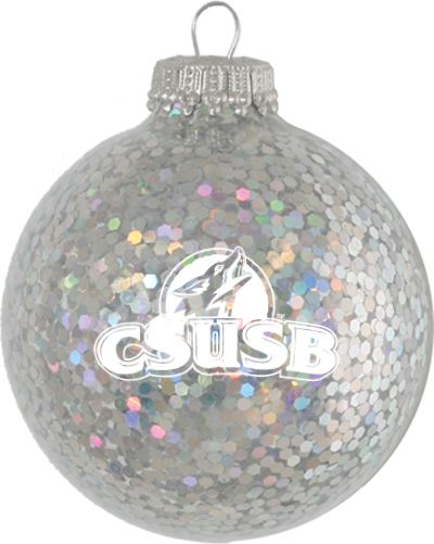 Sparkle Glass Ball Ornament