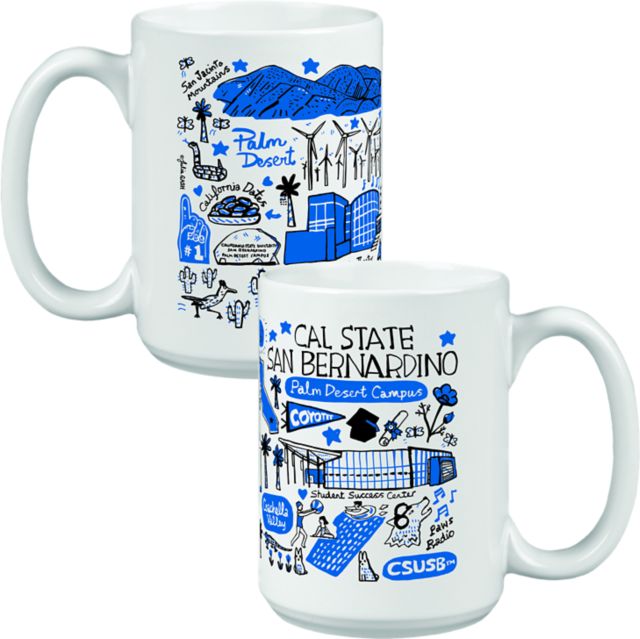 California State Univ San Bernardino - Palm Desert Julia Gash 15 oz. Mug