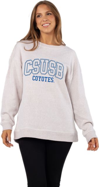 California State Univ San Bernardino - Palm Desert Coyotes Women's Warmup Crewneck Sweatshirt