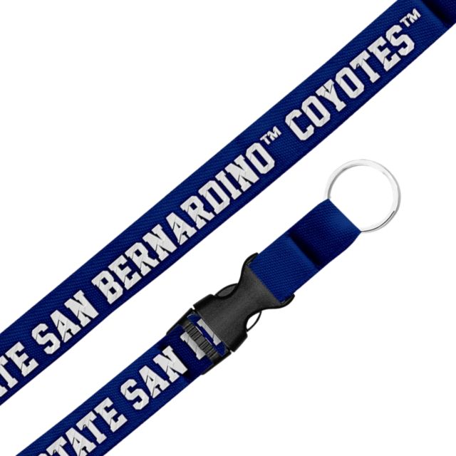 California State Univ San Bernardino - Palm Desert Coyotes .75" Lanyard