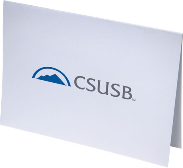 California State Univ San Bernardino - Palm Desert 10 Pack Notecard