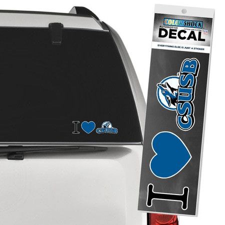 California State Univ San Bernardino - Palm Desert I Heart' Decal