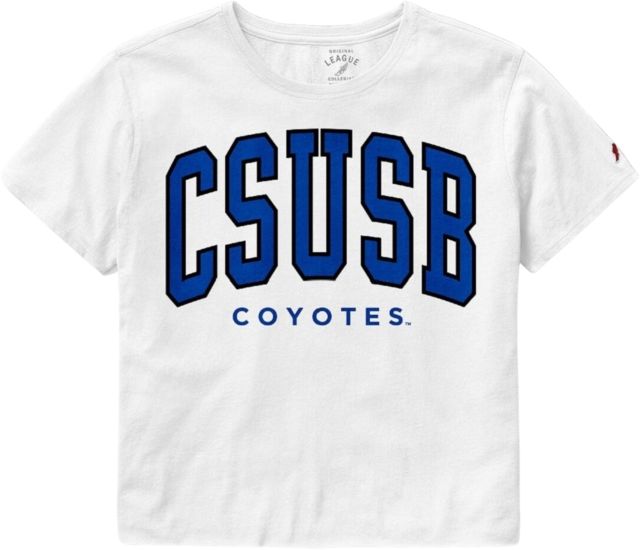 California State Univ San Bernardino - Palm Desert Women's Crop Short Sleeve T-Shirt