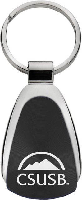California State Univ San Bernardino - Palm Desert Teardrop Keychain