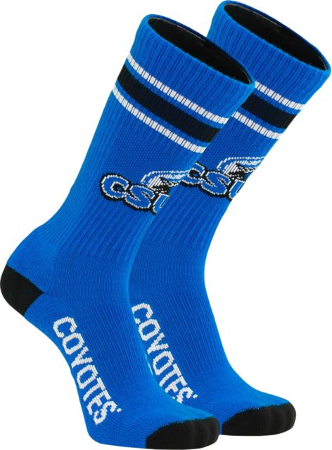 California State Univ San Bernardino - Palm Desert Coyotes Crew Socks