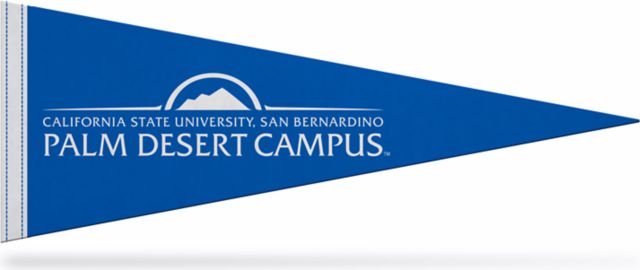 California State Univ San Bernardino - Palm Desert 9" x 24" Pennant