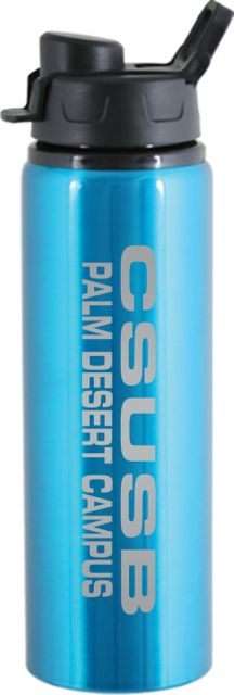 California State Univ San Bernardino - Palm Desert 28 oz. Aluminum Water Bottle