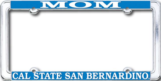 California State Univ San Bernardino - Palm Desert Mom License Plate Frame