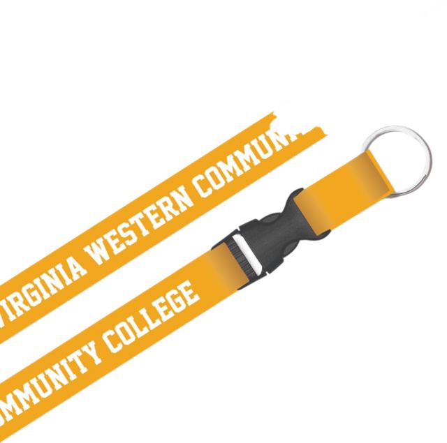 Virginia Western Community College Lanyard with Buckle