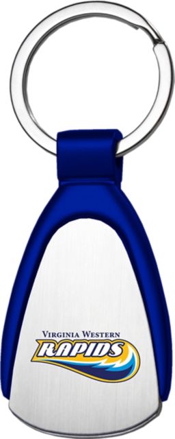 Virginia Western Community College Tear Drop Key Tag