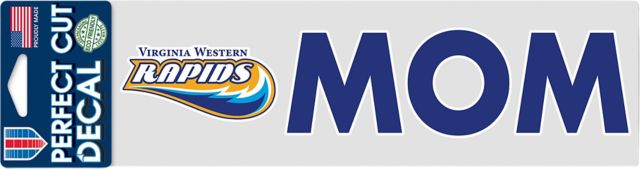 Virginia Western Community College 3'' x 10'' Mom Decal