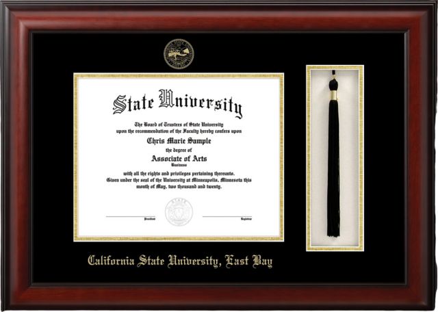 California State University East Bay 8.5 x 11 Meridian Diploma Frame