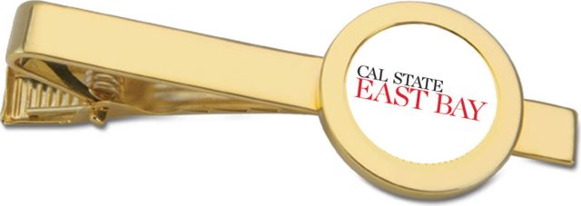 CSI Gold Tie Bar With Colored Medallian - ONLINE ONLY