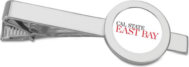 CSI Silver Tie Bar With Colored Medallian - ONLINE ONLY