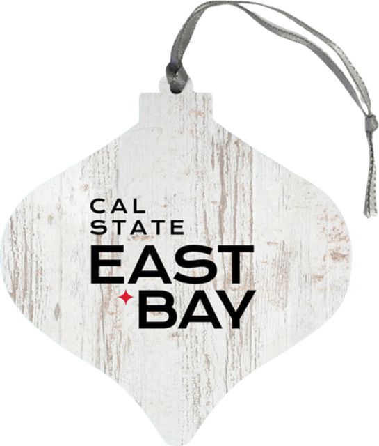 California State University East Bay Pioneers Bulb Ornament