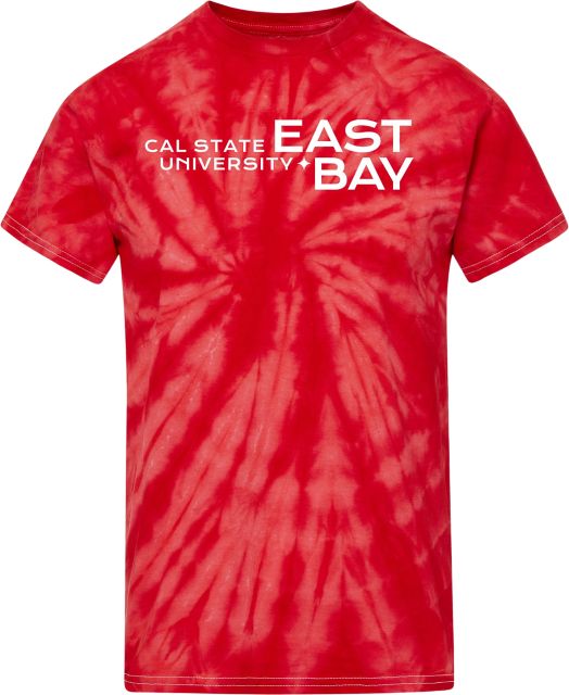 California State University East Bay Tie Dye Short Sleeve T-Shirt