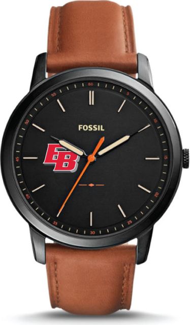 Fossil The Minimalist Slim Three-Hand Light Brown Leather Watch - ONLINE ONLY