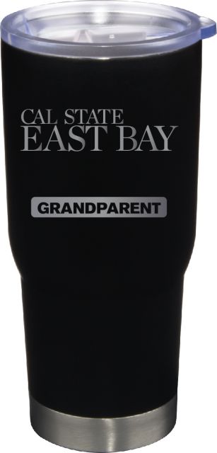 22 oz Matte Black Stainless Steel Tumbler Grandparent