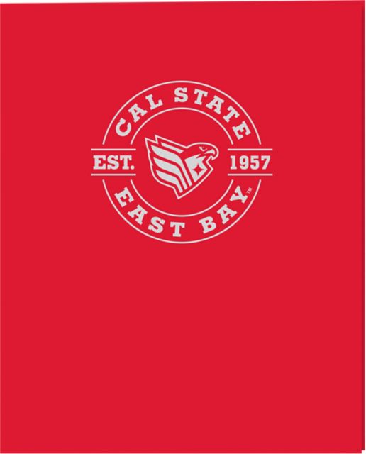 California State University East Bay 2 Pocket Folder