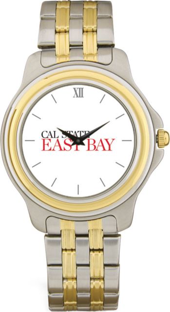 CSI Men's Two-Toned Wristwatch With Colored Medallion - ONLINE ONLY