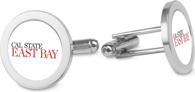 CSI Silver Cufflinks (Gift Boxed) With Colored Medallion - ONLINE ONLY
